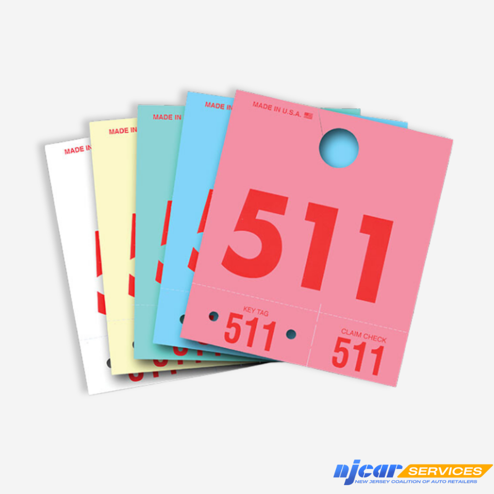 Colored Dispatch Numbers